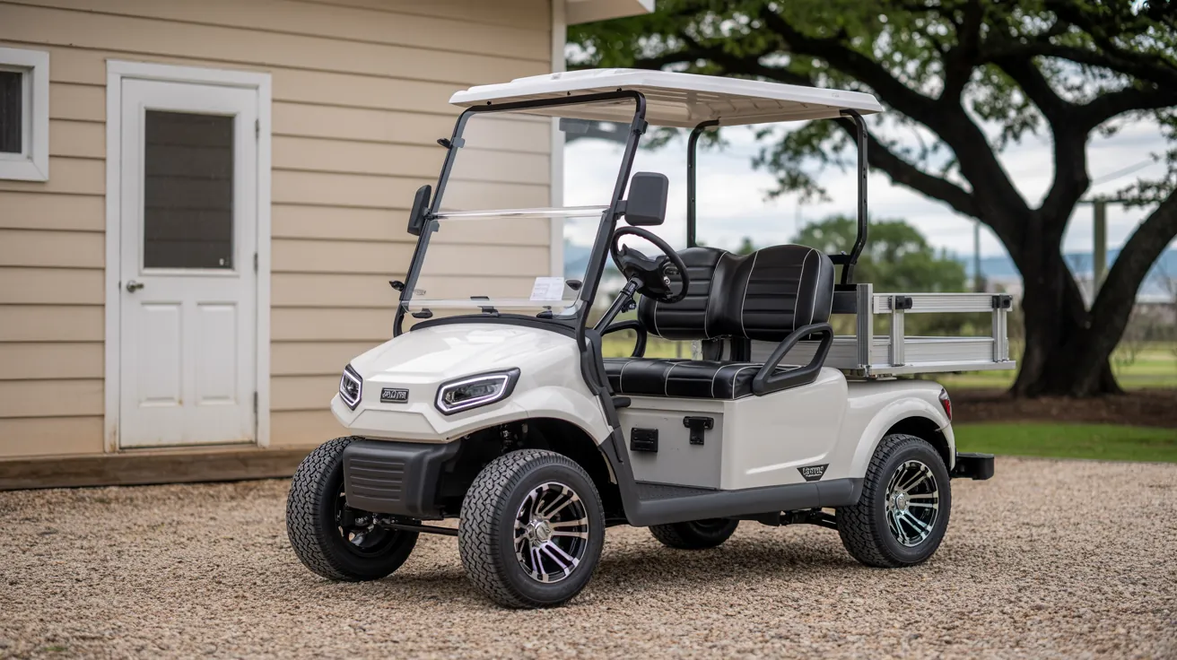 Modern Utility Golf Cart
